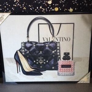 Updated Black Art & Decals Wall Decor